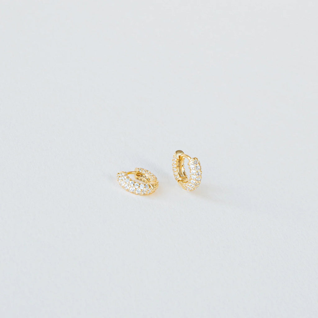 Aria Huggie Earrings