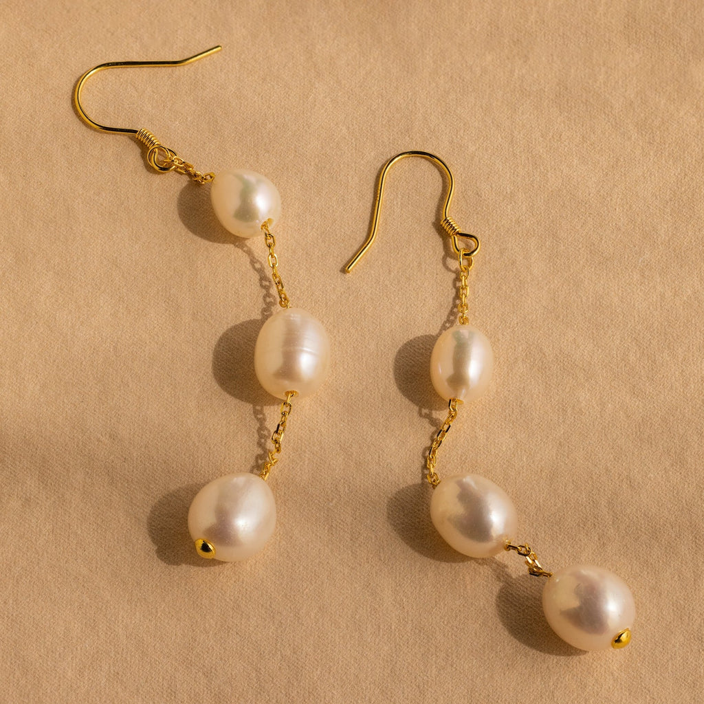 Pearl Cascade Earrings