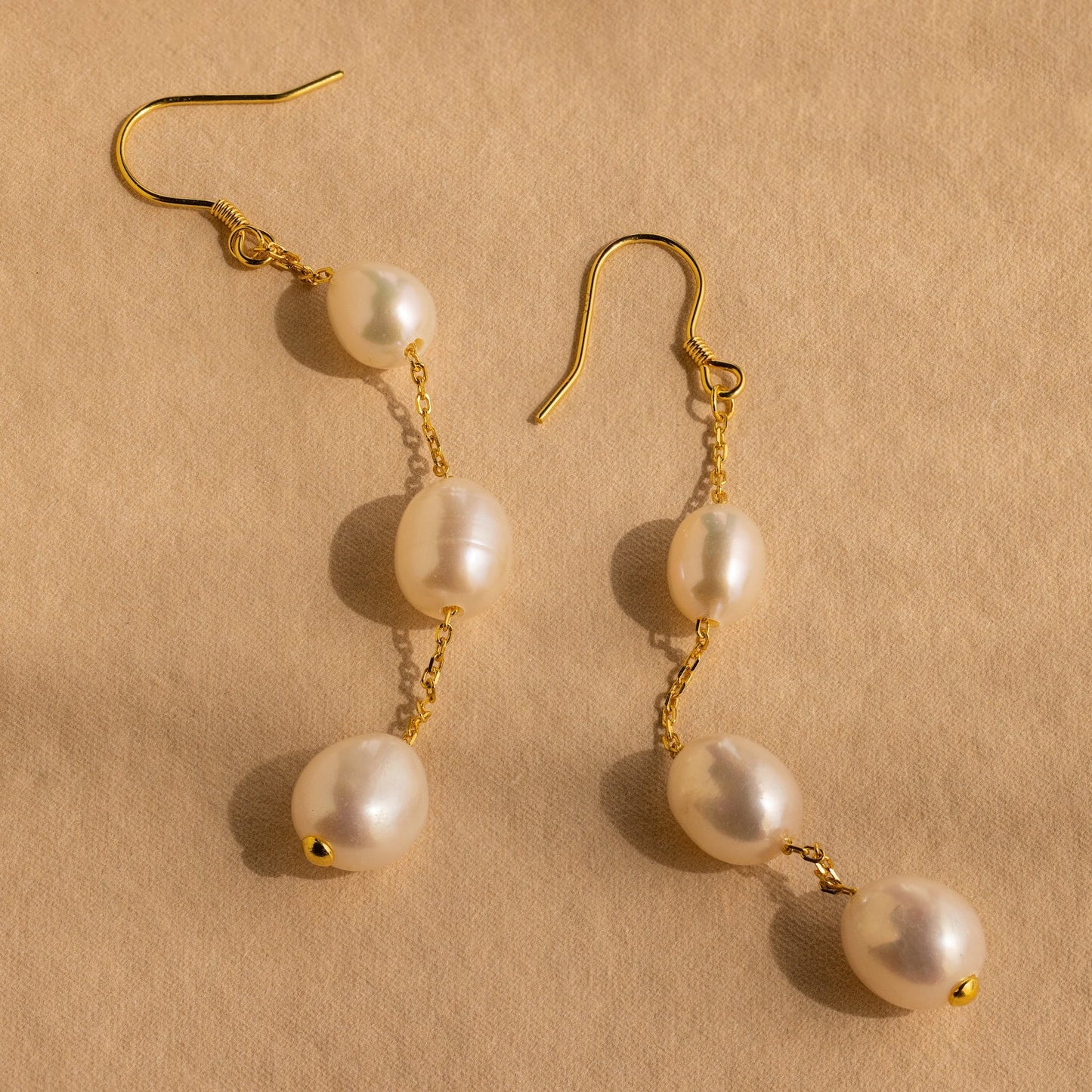 Pearl Cascade Earrings