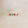 Divine Birthstone Studs