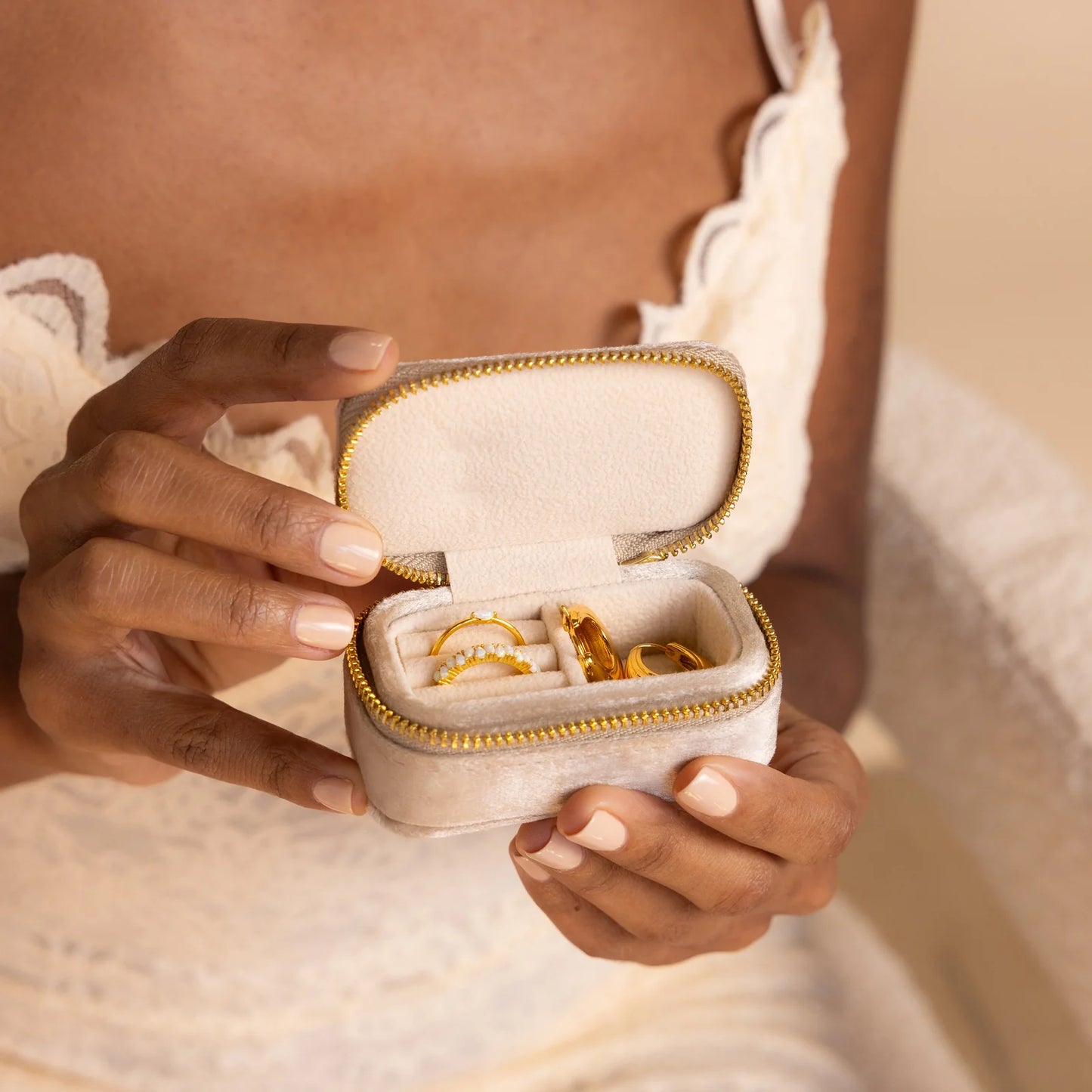 Luxury Mini Jewelry Case