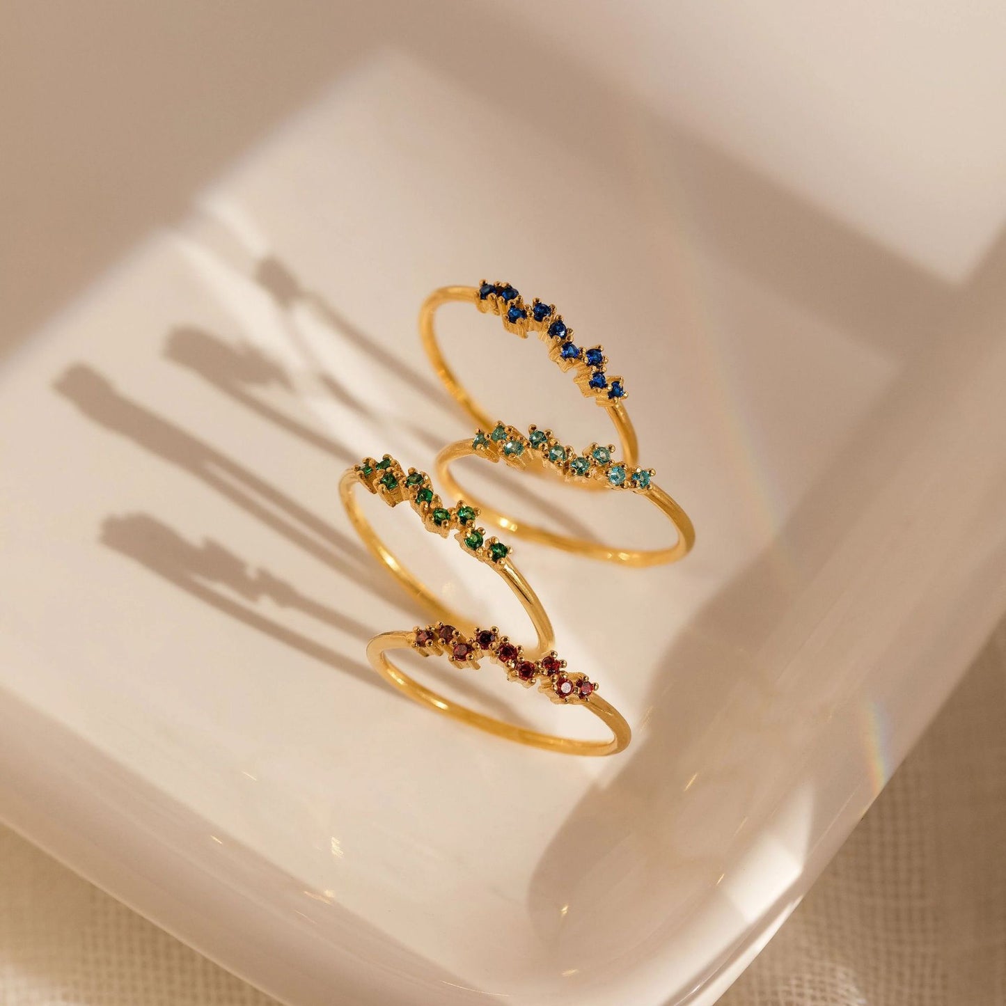 Evelis Birthstone Ring