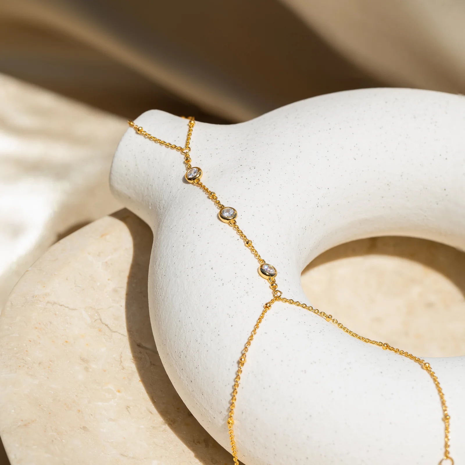 Golden Mirage Hand Chain