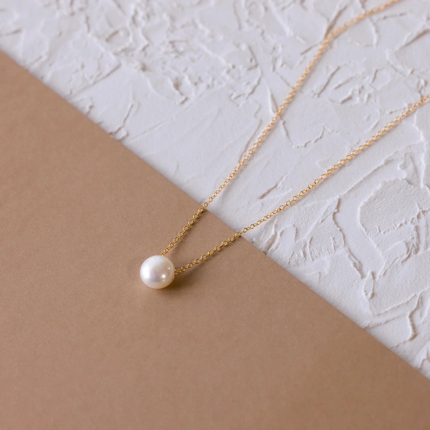 Luna Marina Pearl Necklace