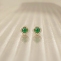 Seravelle Jade Studs