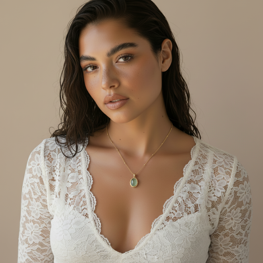 Luz Jade Pendant