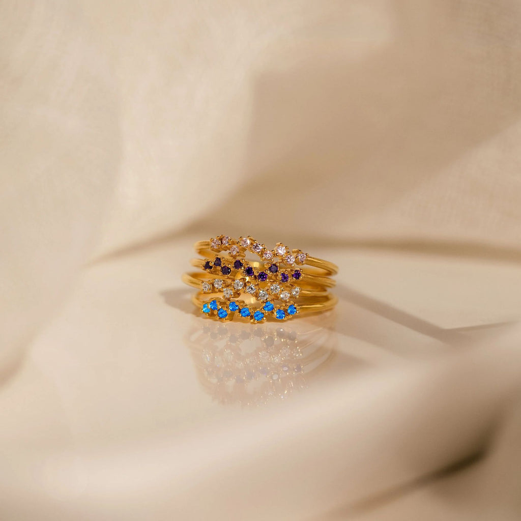Evelis Birthstone Ring