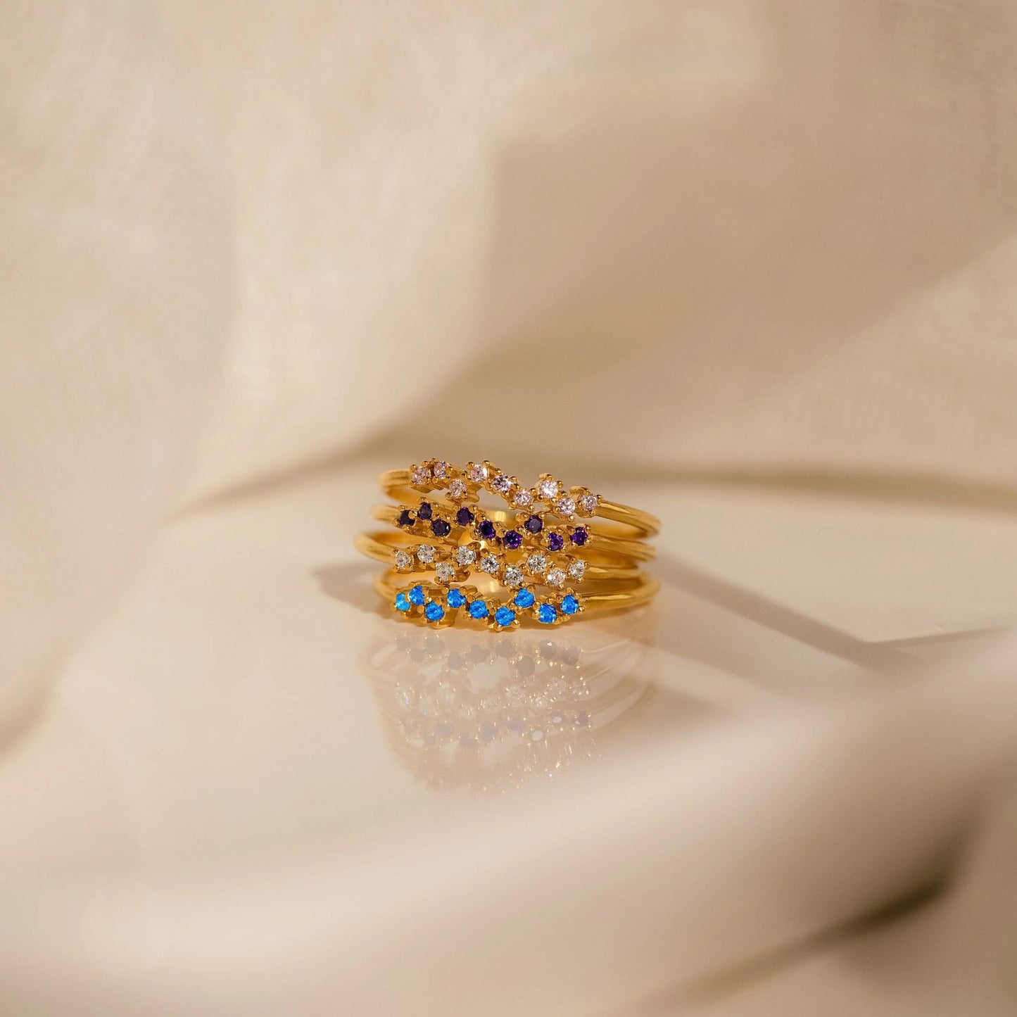 Evelis Birthstone Ring