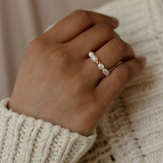 Coral Veil Ring