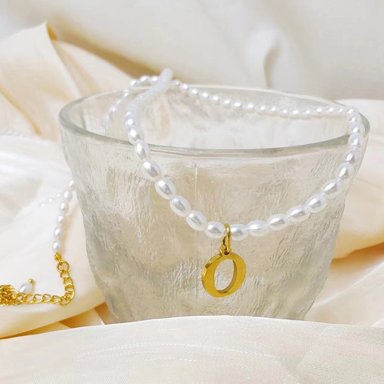 Sélune Initial Necklace