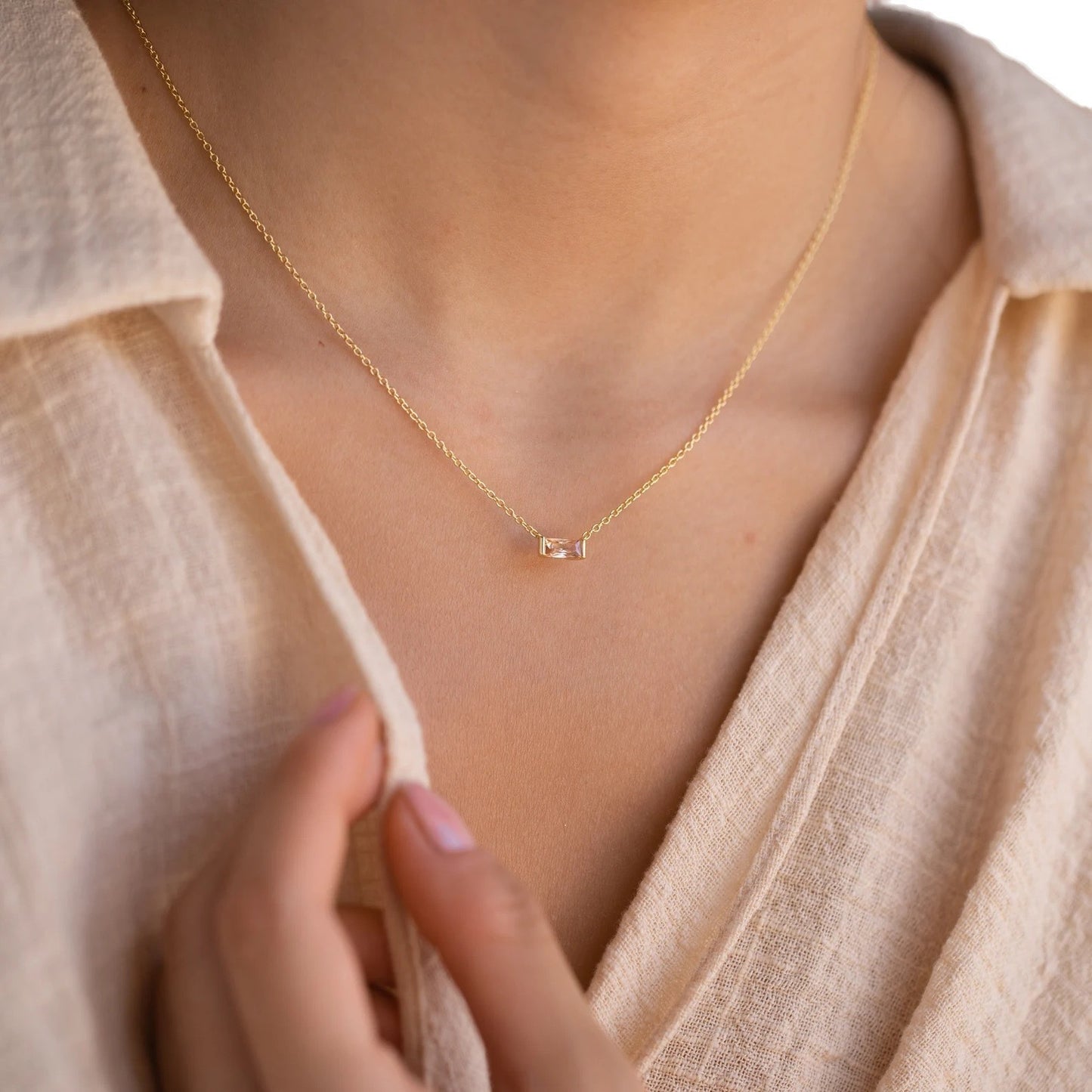 Veyra Birthstone Necklace